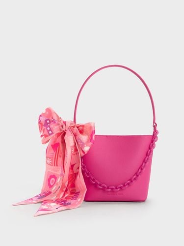 Charles & Keith - Alcott Scarf Bucket Bag - Charles & Keith - Modalova