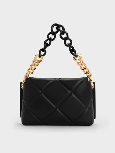 Charles & Keith - Danika Chunky Chain Padded Bag - Charles & Keith - Modalova