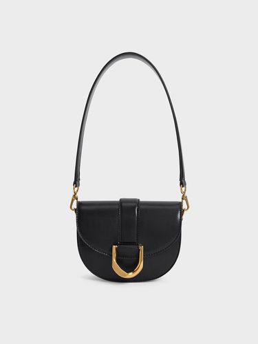 Charles & Keith - Mini Gabine Saddle Bag - Charles & Keith - Modalova