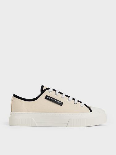 Charles & Keith - Kay Canvas Low-Top Sneakers - Charles & Keith - Modalova