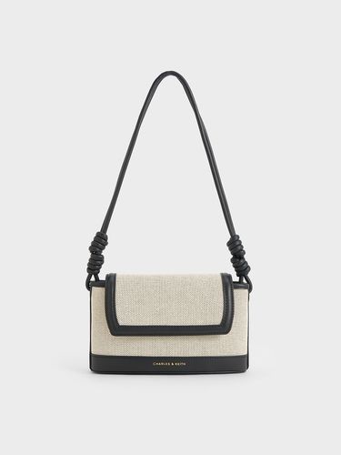 Charles & Keith - Sabine Canvas Knotted-Strap Bag - Charles & Keith - Modalova