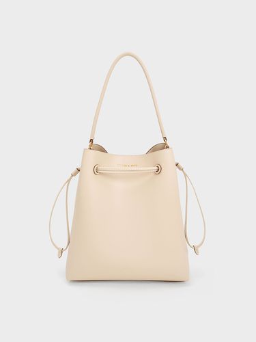 Charles & Keith - Drawstring Hobo Bag - Charles & Keith - Modalova