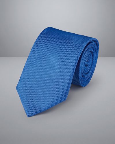 Men's Silk Tie - Cobalt , OSFA by - Charles Tyrwhitt - Modalova