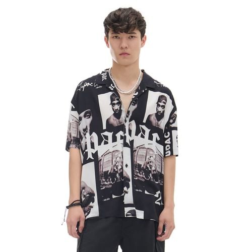 Camisa oversize Tupac Shakur - Cropp - Modalova