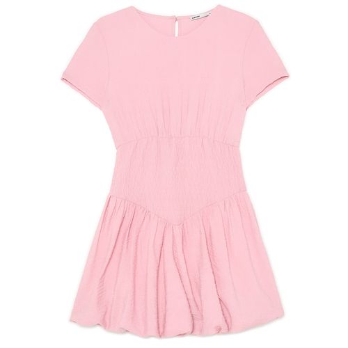 Vestido midi de manga corta - Cropp - Modalova