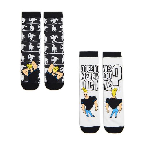 Pack de 2 pares de calcetines Johnny Bravo - Cropp - Modalova