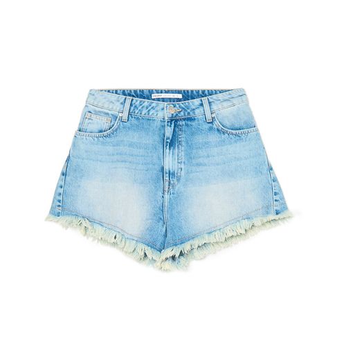 Shorts de mezclilla con efecto lavado - Cropp - Modalova