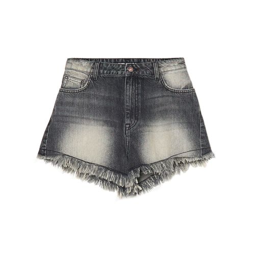 Shorts de mezclilla con efecto lavado - Cropp - Modalova