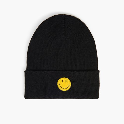 Cropp - Gorro Smiley - Negro - Cropp - Modalova