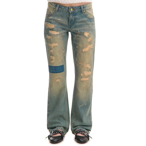 Cropp - Vaqueros straight - azul - Cropp - Modalova