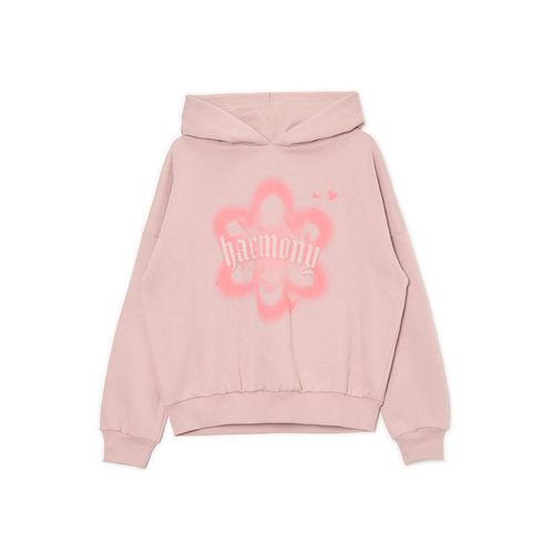 Sudadera con capucha y estampado - Cropp - Modalova