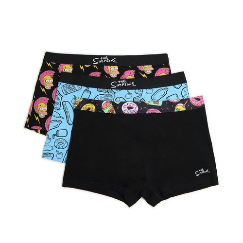 Pack de 3 bóxeres The Simpsons - Cropp - Modalova