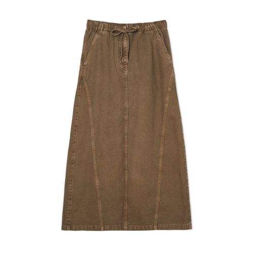 Cropp - Maxi skirt - verde oscuro - Cropp - Modalova