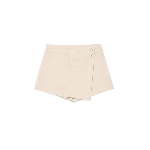 Cropp - Pantalón corto - Beige - Cropp - Modalova