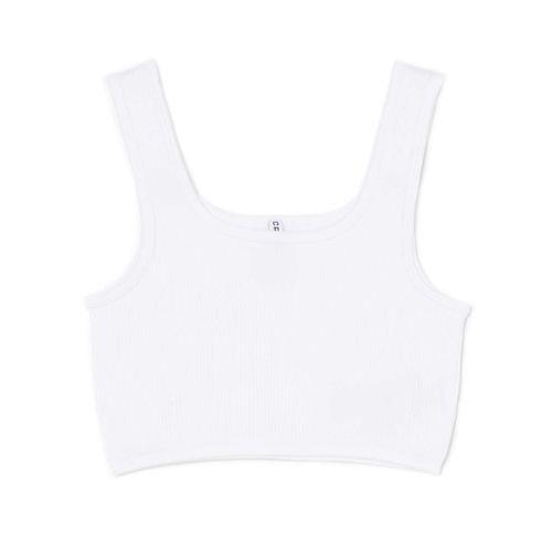 Cropp - Crop top - Blanco - Cropp - Modalova