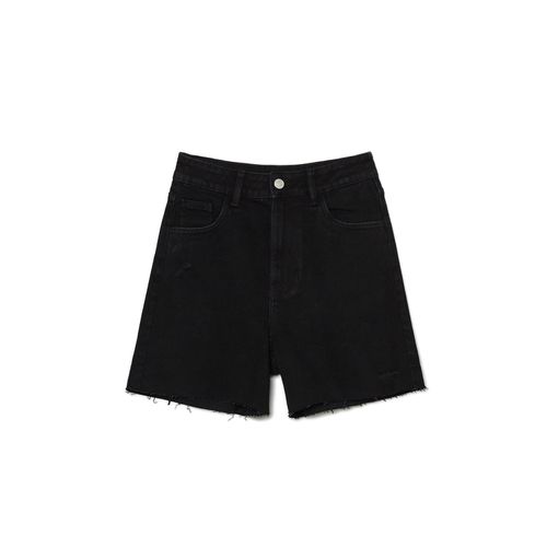 Cropp - Pantalón corto - Negro - Cropp - Modalova