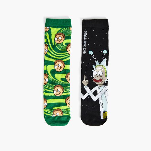 Pack de 2 pares de calcetines de Rick and Morty - Cropp - Modalova