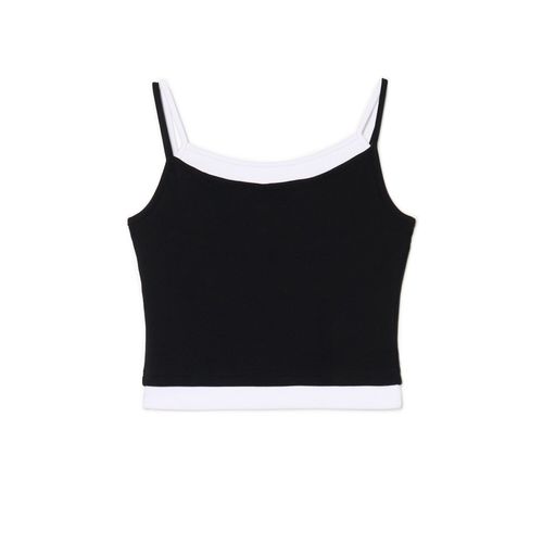 Cropp - Camiseta - Negro - Cropp - Modalova