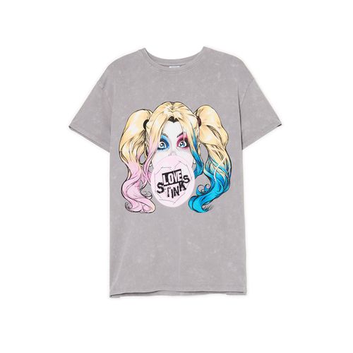 Camiseta oversize con estampado Harley Quinn - Cropp - Modalova