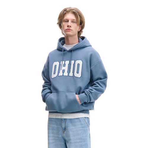 Sudadera con aislamiento y aplicación - Cropp - Modalova