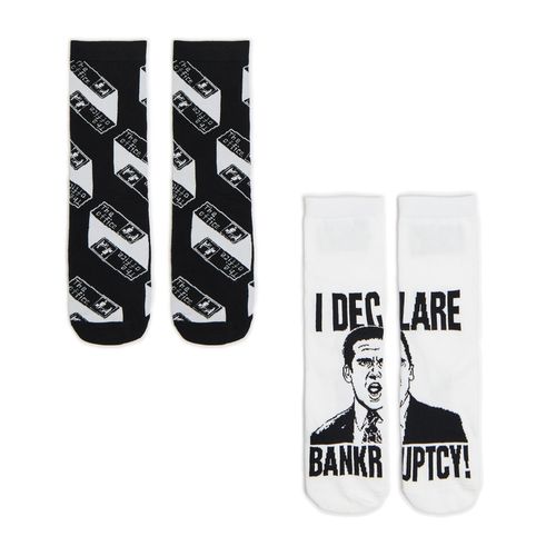 Pack de 2 pares de calcetines The Office - Cropp - Modalova