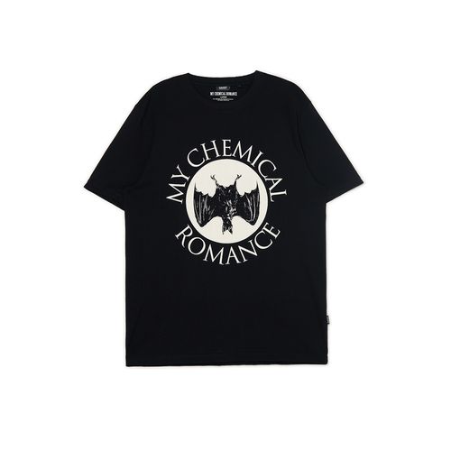 Camiseta negra con estampado My Chemical Romance - Cropp - Modalova