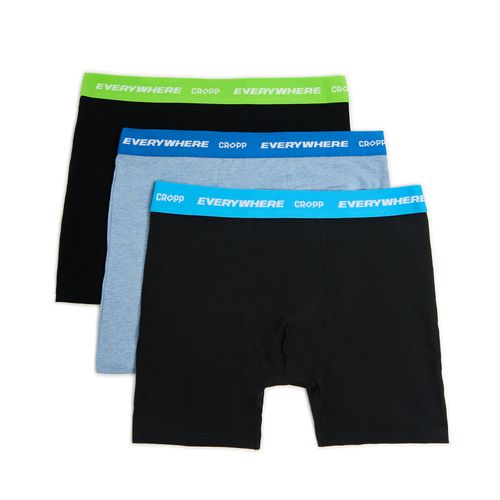 Cropp - Pack de 3 bóxeres - Azul - Cropp - Modalova