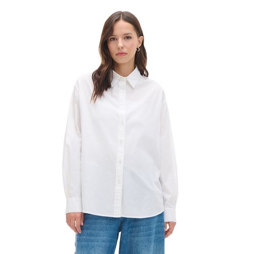 Camisa oversize blanca - Cropp - Modalova