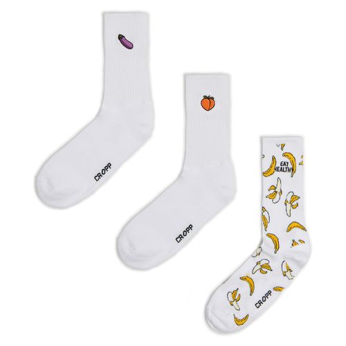 Pack de 3 pares de calcetines - Cropp - Modalova