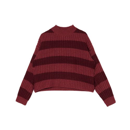 Cropp - Jersey a rayas - maroon - Cropp - Modalova