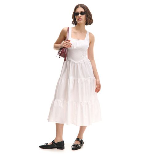 Cropp - Vestito maxi - Bianco - Cropp - Modalova
