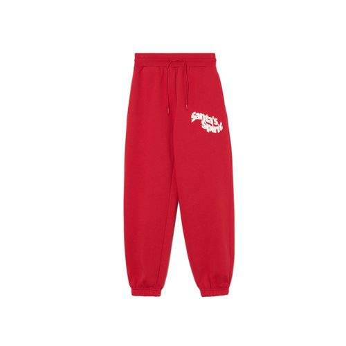 Cropp - Pantaloni natalizi - Rosso - Cropp - Modalova