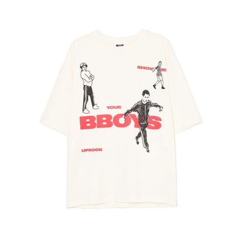 Cropp - T-shirt fantasia - panna - Cropp - Modalova