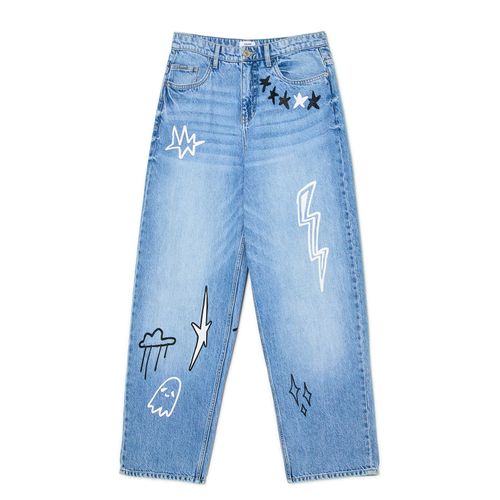 Cropp - Super baggy jeans - Blu - Cropp - Modalova