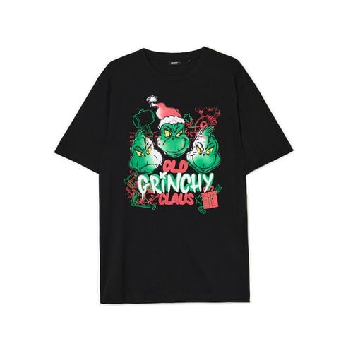 T-shirt nera natalizia Grinch - Cropp - Modalova