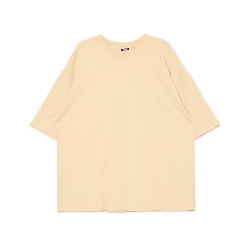 Cropp - T-shirt semplice - Beige - Cropp - Modalova