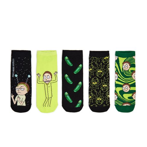 Confezione da 5 paia di calze Rick and Morty - Cropp - Modalova