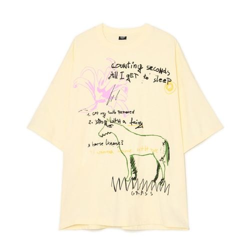 T-shirt oversize con stampa - Cropp - Modalova