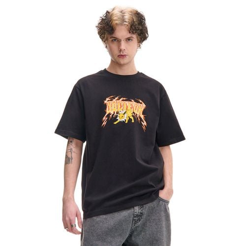 T-shirt nera con stampa Pokémon Jolteon - Cropp - Modalova