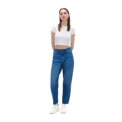 Cropp - Mom jeans - Blu - Cropp - Modalova