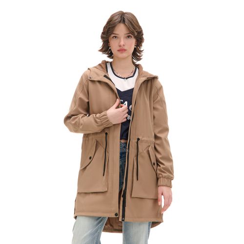 Cropp - Parka con cappuccio - Beige - Cropp - Modalova