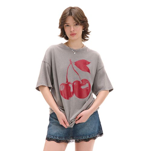 T-shirt con stampa - Cropp - Modalova