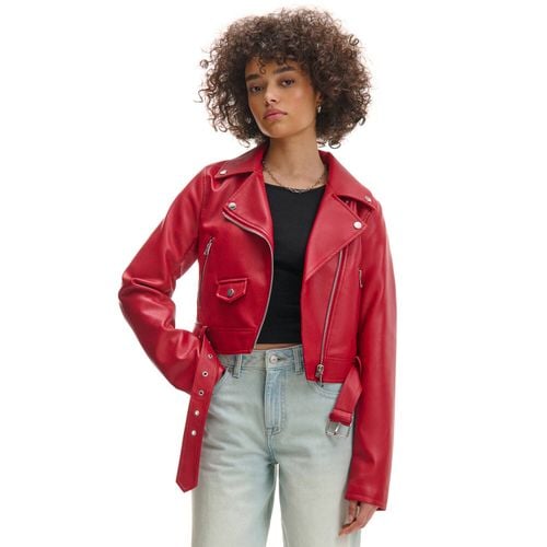 Cropp - Giacca biker - Rosso - Cropp - Modalova