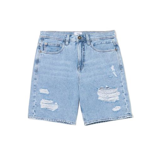 Cropp - Pantaloncini denim - blu - Cropp - Modalova