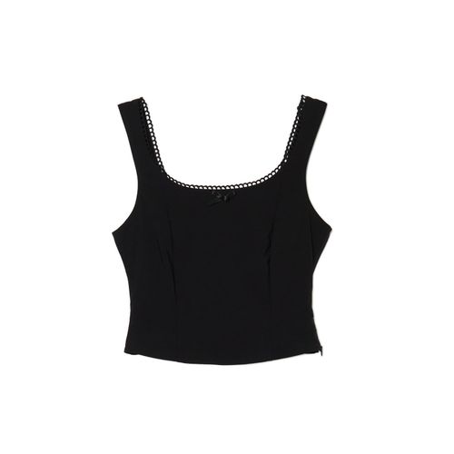 Cropp - Top with straps - Nero - Cropp - Modalova