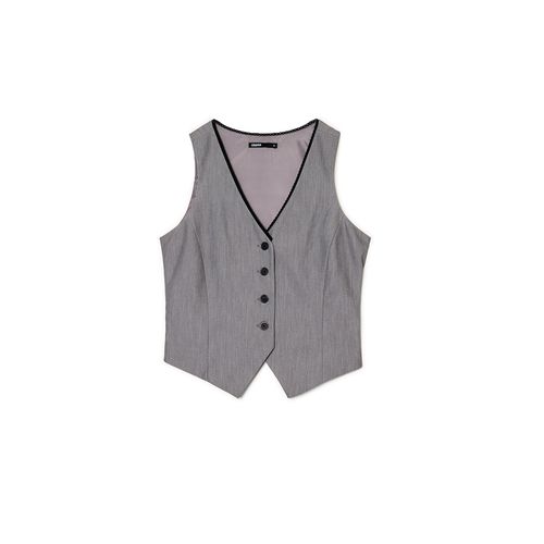 Cropp - Gilet - grigio scuro - Cropp - Modalova