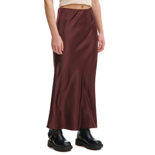 Cropp - Gonna in satin - maroon - Cropp - Modalova