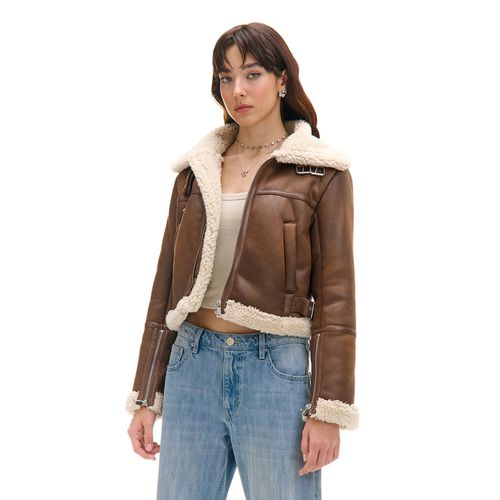 Cropp - Giacca sherpa - Beige - Cropp - Modalova