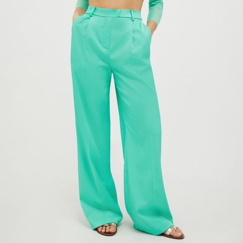 Blue Stresa Wide Leg Trousers - Max&Co. - Modalova