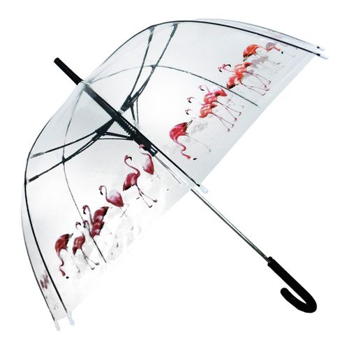 Pink Flamingo Flocks Umbrella - Blooms of London - Modalova